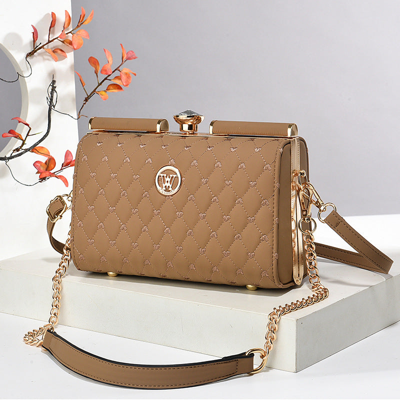 Belvere Luxe Quilted Shoulder Bag