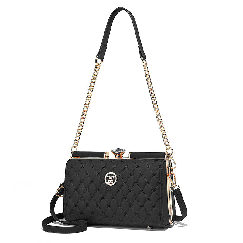 Belvere Luxe Quilted Shoulder Bag
